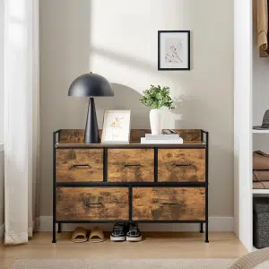 Komoda sa 3 male i 2 velike fioke