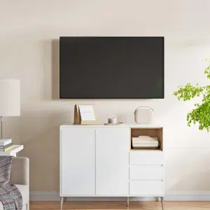 Moderna komoda u Cloud White boji