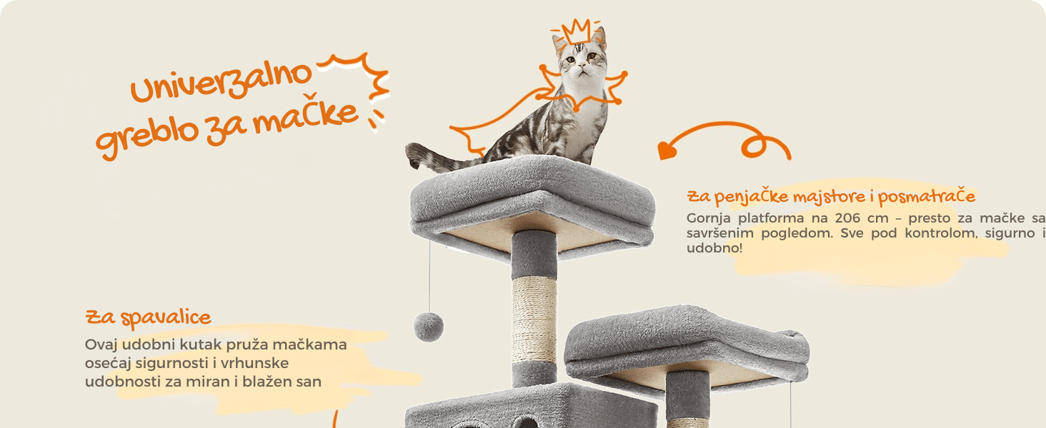 Grebalice za mačke