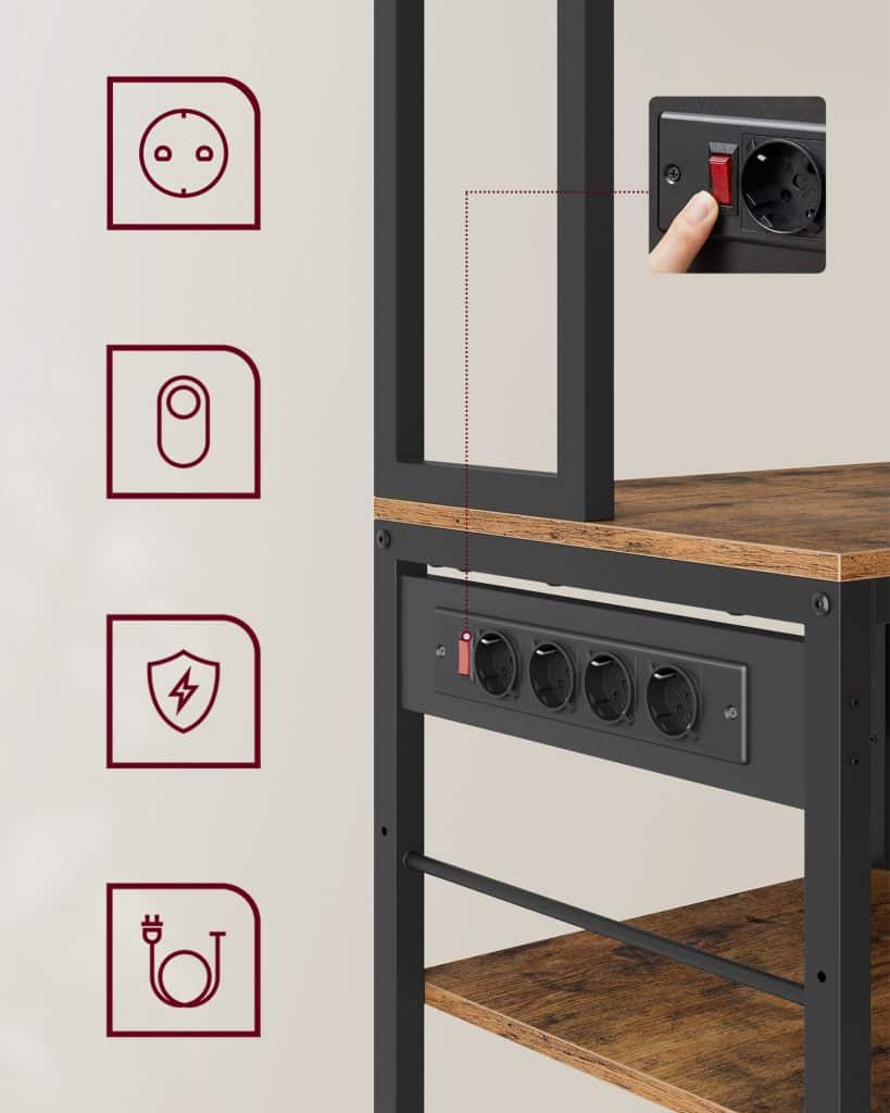 Rustik Kuhinjska Polica 3