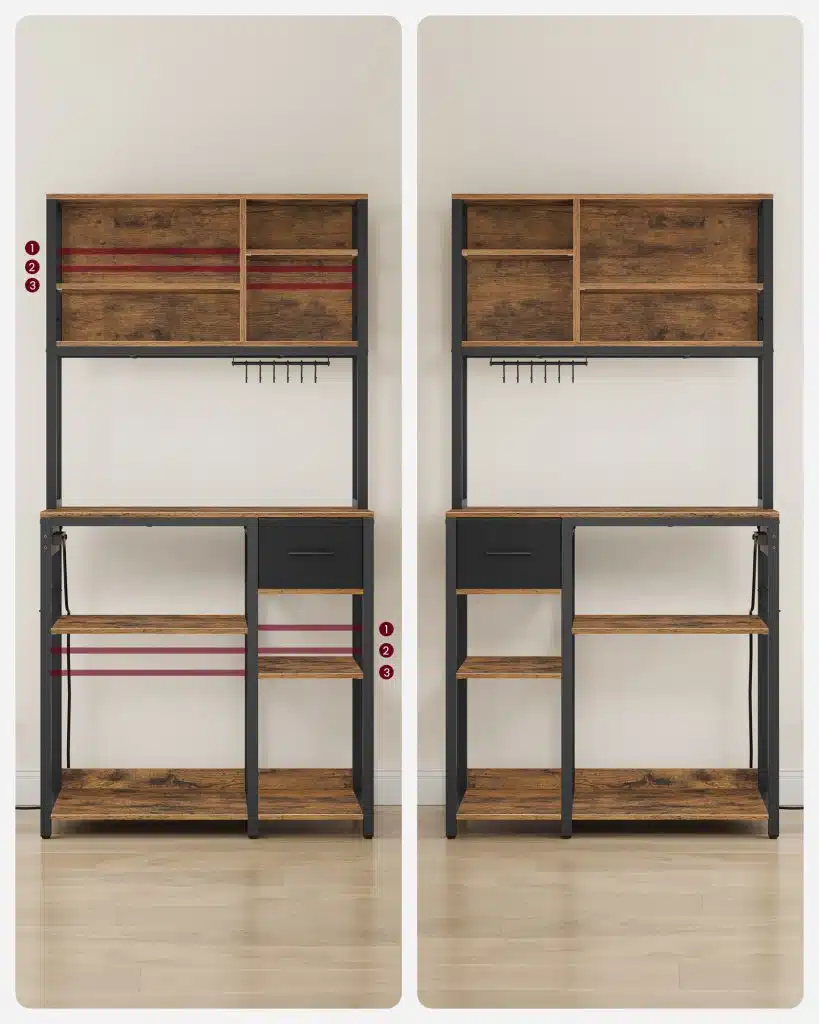 Rustik Kuhinjska Polica 2