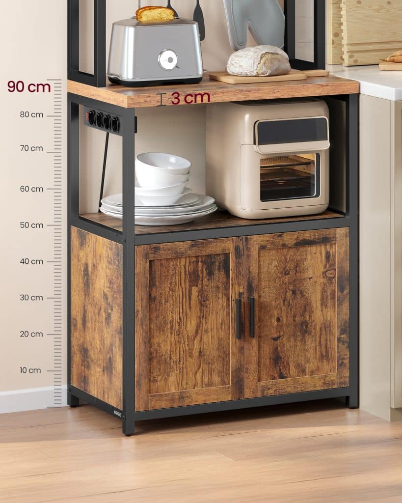 Rustik Kuhinjska Polica 4