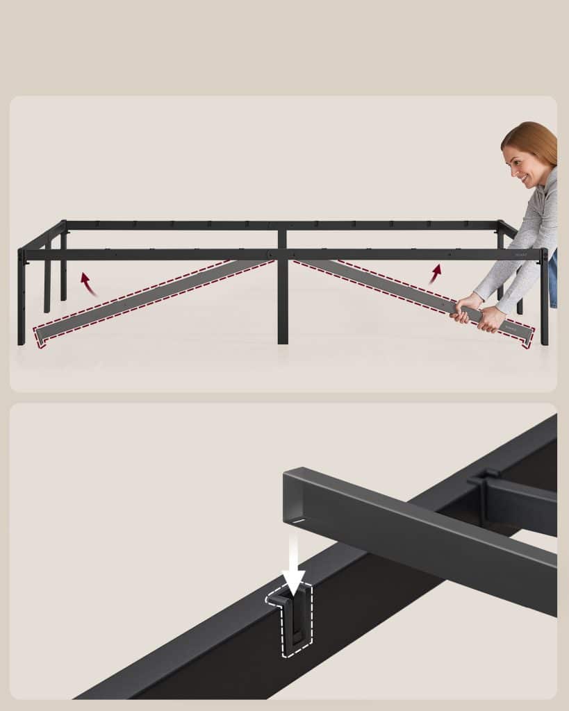 Moderan Metalan Krevet 4