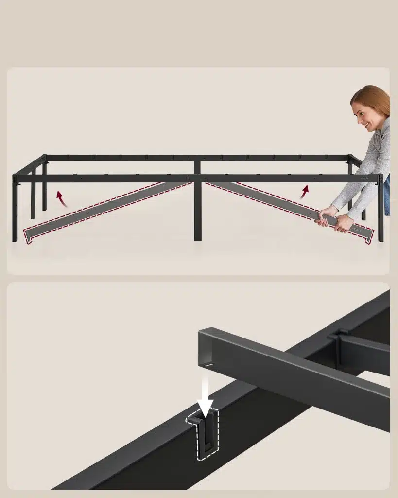 Moderan Metalan Krevet 4