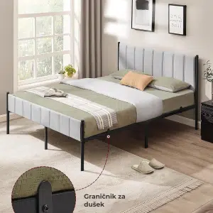 Metalni okvir za krevet 160×200