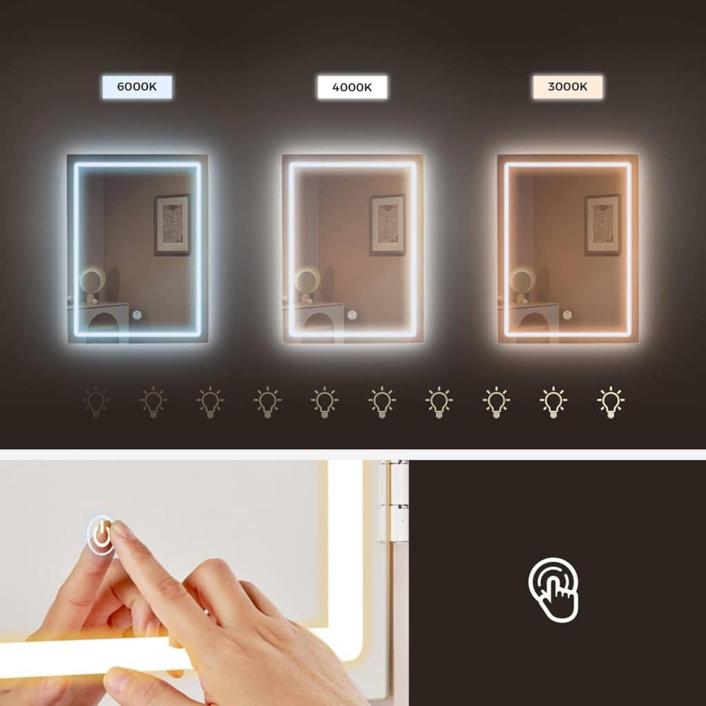 Toaletni Sto sa Ogledalom i Policama 3