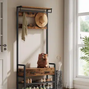 Čiviluk sa klupom i policom za cipele