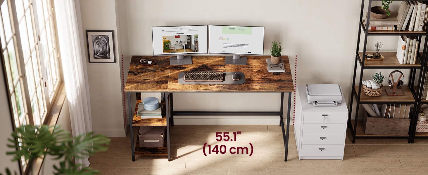 Radni sto za kompjuter sa policama