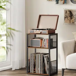 Stalak za gramofon sa policama