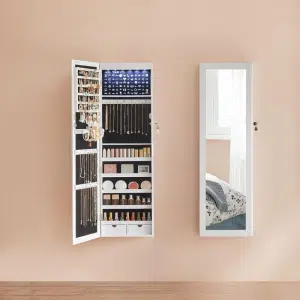 Ormarić za nakit sa ogledalom