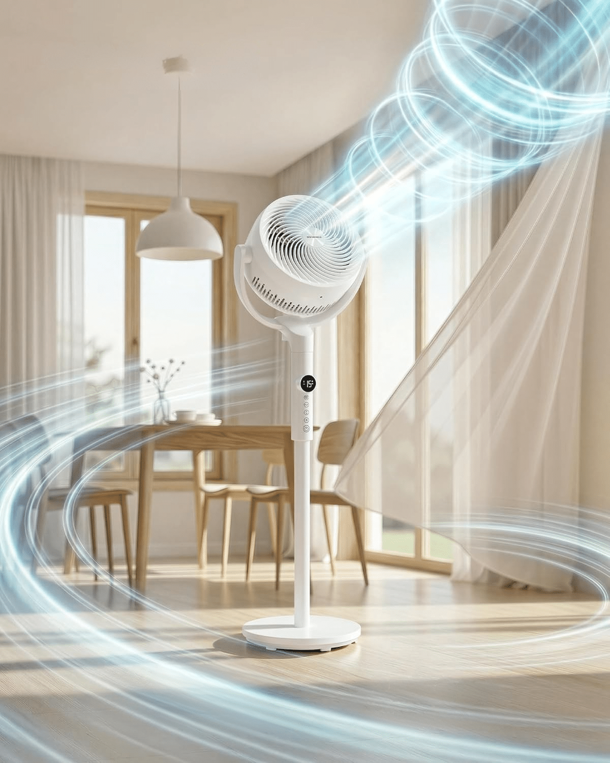 Tihi stojeći ventilator