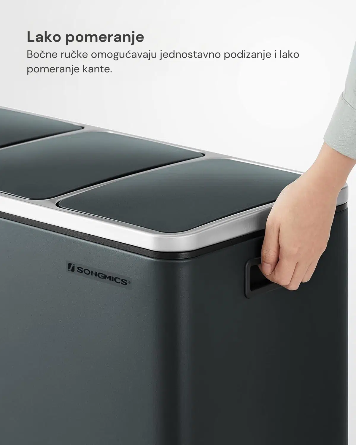 Kuhinjska kanta sa tri pregrade - Slika 6