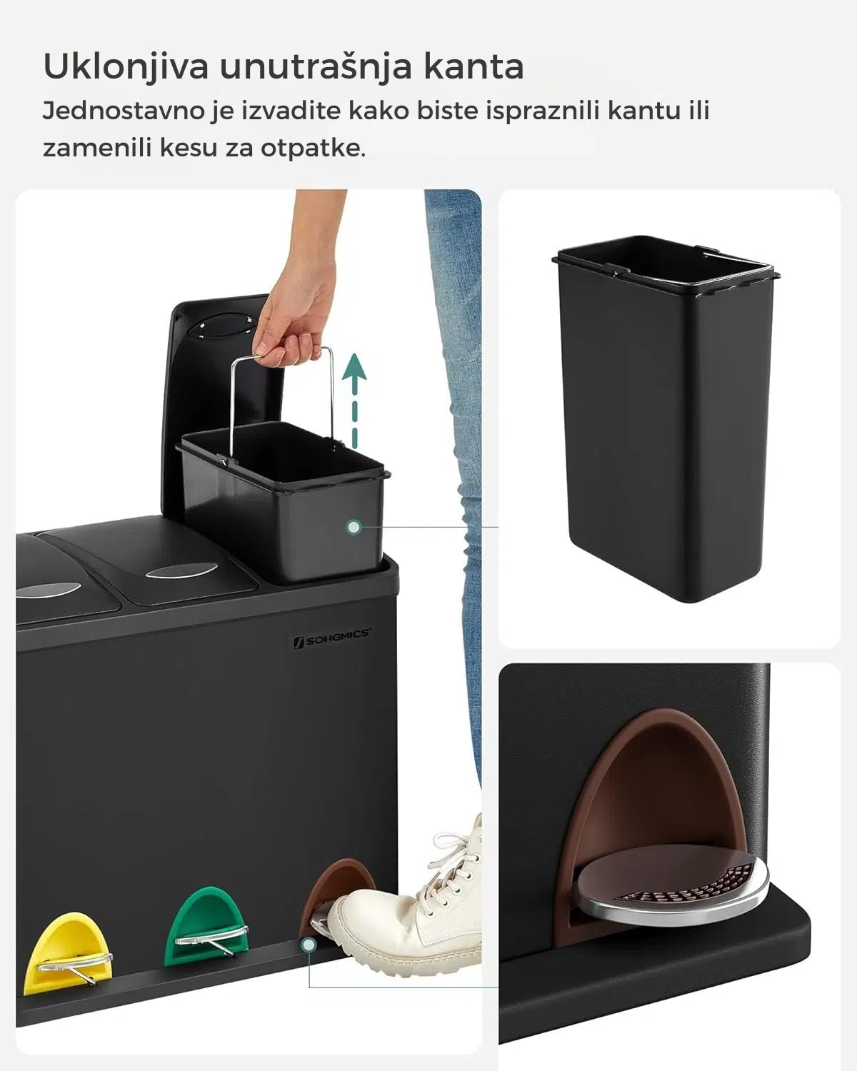 Kuhinjska kanta za smeće - Slika 6
