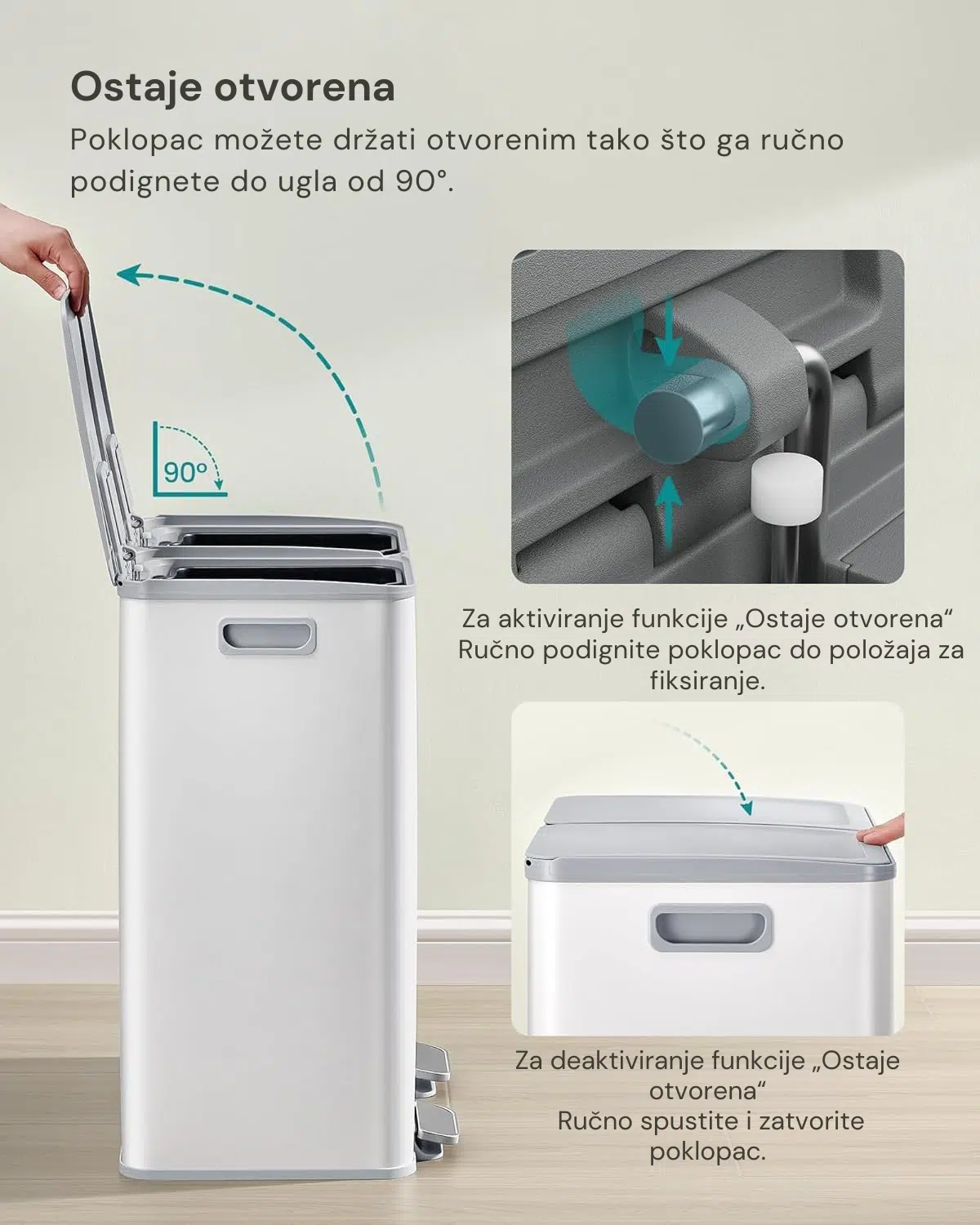 Kuhinjska kanta za smeće - Slika 5