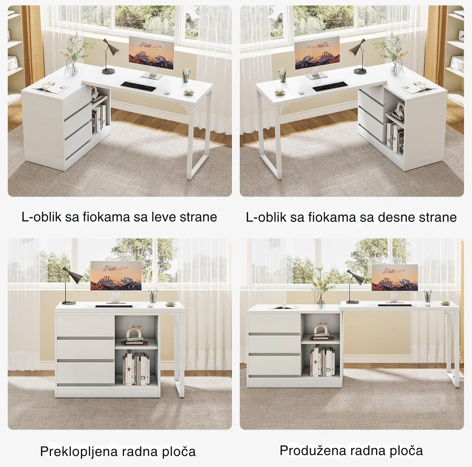 Radni sto sa ormarićem - Slika 5