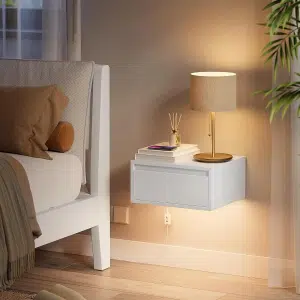 Set od 2 noćna ormarića sa LED osvetljenjem